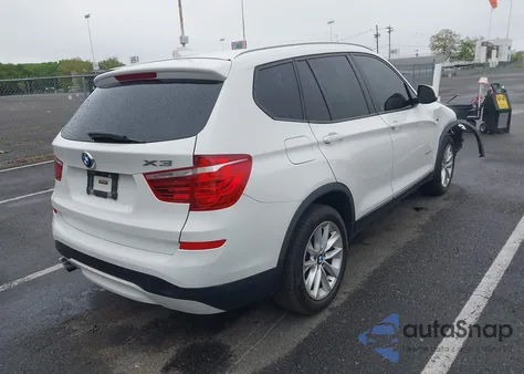 2017 BMW X3 xDrive28I from USA, damaged, VIN 5UXWX9C57H0T09539